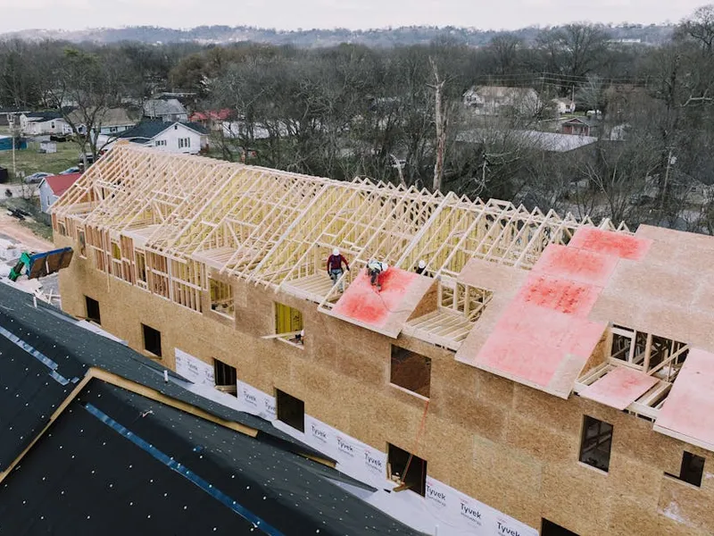 new roof installation project completed