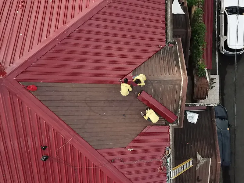 storm damage repair project completed